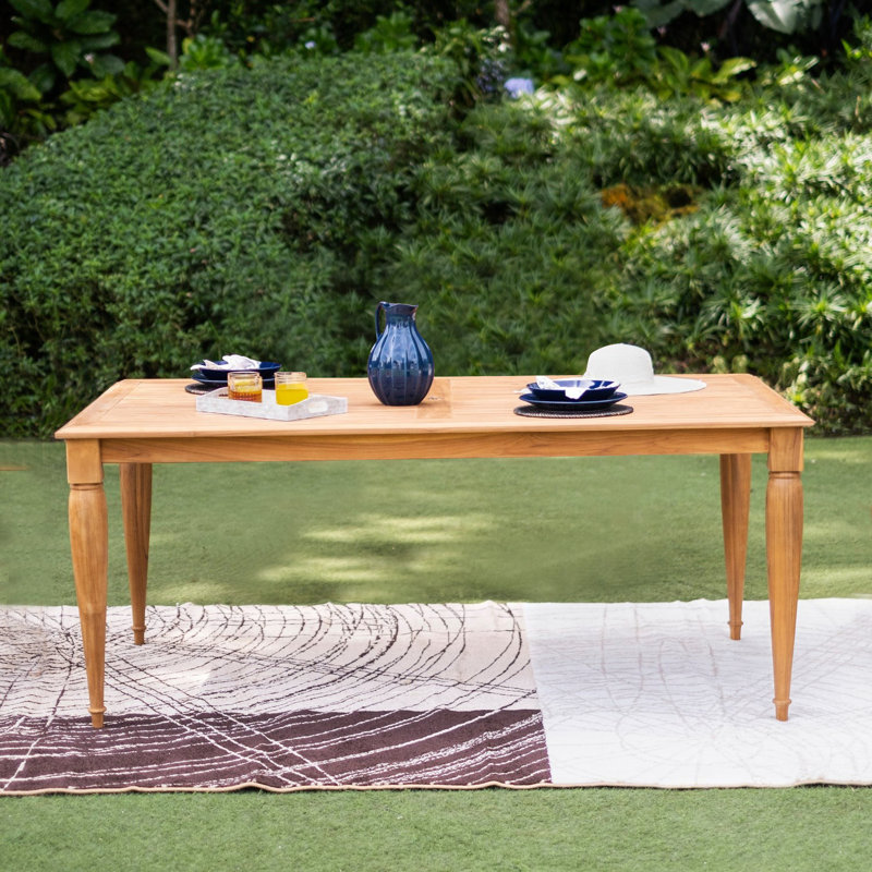 Livingston Teak Outdoor Dining Table