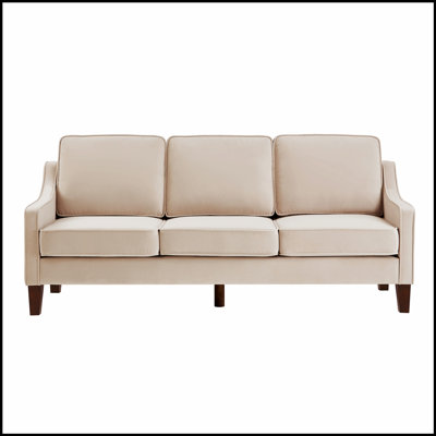 Canapé Chesterfield en polyuréthane à accoudoirs roulés à trois places avec un design capitonné classique et des clous argentés, parfait pour les intérieurs modernes et traditionnels.