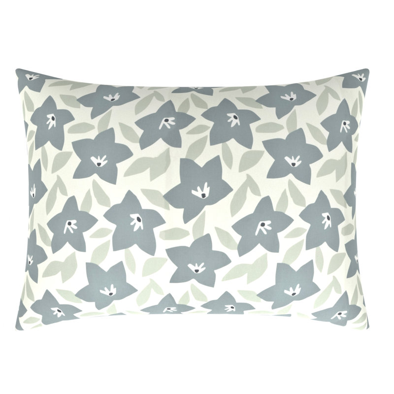 Studio Line Rectangular 100% Cotton Pillow Cover and Insert, 26" x 35", Lake
