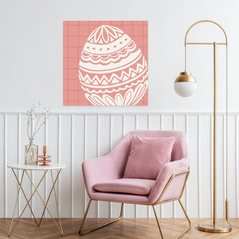 Spring Delight VII, art printanier contemporain, H 32 po x l 32 po