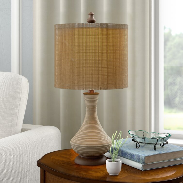 Beachcrest Home Altman Resin Table Lamp & Reviews 