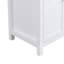 Meuble-lavabo simple 48 po - Armoire autoportante sans comptoir - blanc