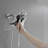 Single-Handle 9-Spray Wall Mount Handheld Shower Head Spray Shower Faucet 1.8 GPM In Polished Chrome (Valve Included)