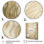 Décoration murale Smooth Gold Elegant Minimal Retro Glam Wave I - formes abstraites-1742767376-1742767377