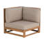 Outdoor Cushion Cover Set TIMOR Taupe