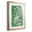 Green Botanical I, reproduction encadrée de qualité supérieure - prête à être accrochée-69982618-69982619