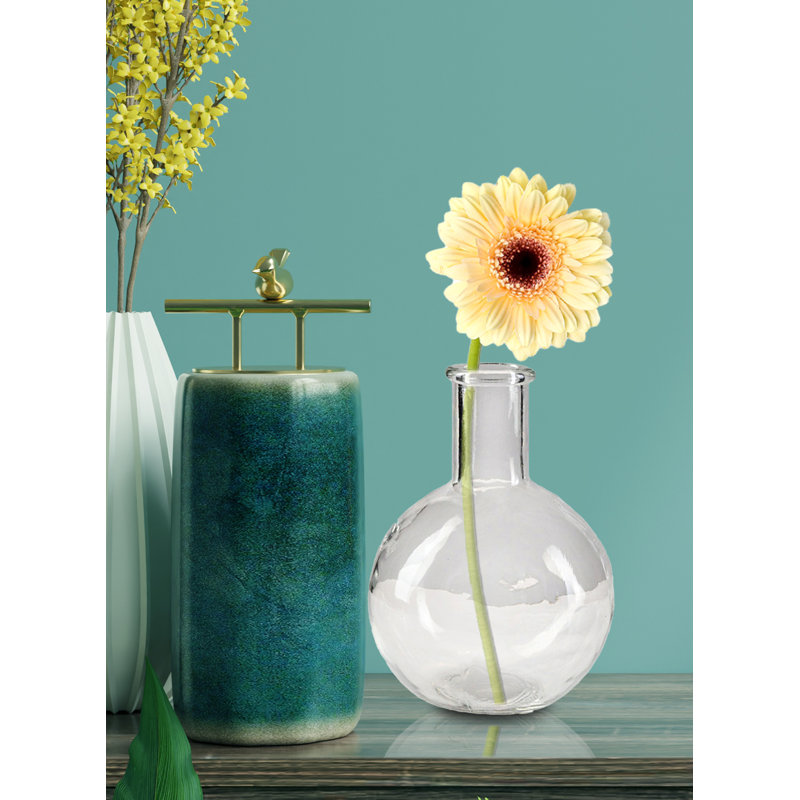 Schelly Glass Table Vase, Clear