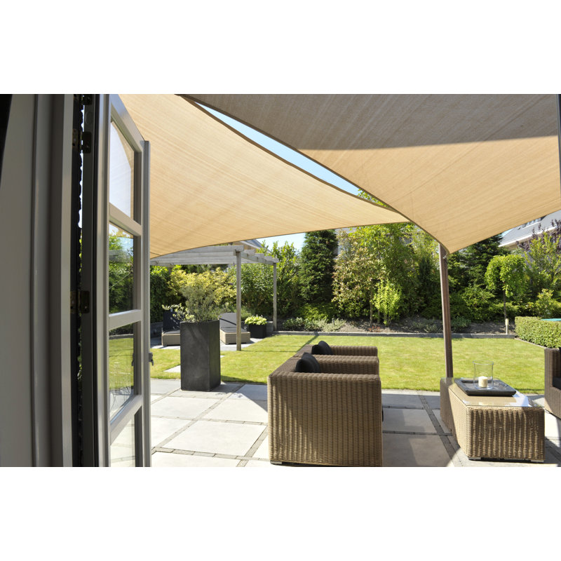 Barnys 3.6m x 3.6m Rectangular Shade Sail, Grey