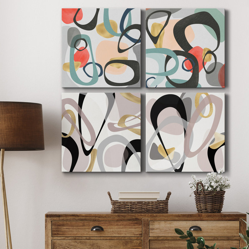 Dessau I - reproduction sur toile tendue, H 40 po x l 80 po x P 1 po