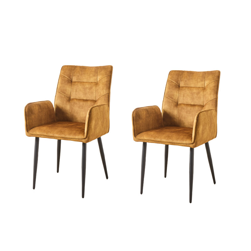 Chaises de salle à manger, Jaune
