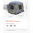 SUV Camping Tent Outdoor SUV Tent with Rainfly Waterproof for 5-8 Person