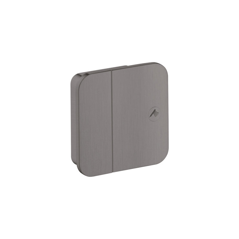 AXOR One On/Off Shut Off Trim, Brushed Black Chrome
