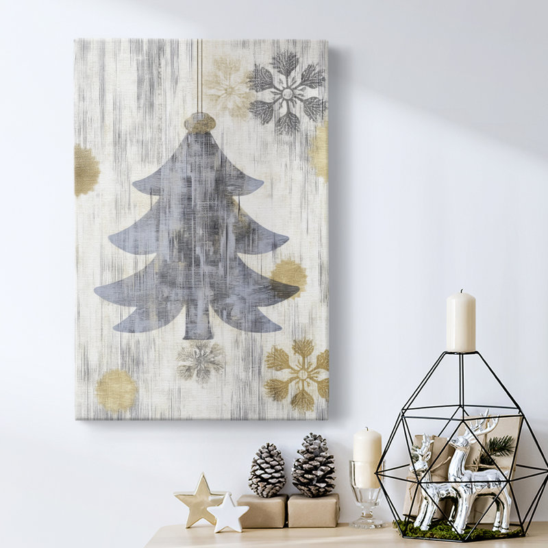 Art des Fêtes de Noël - Toile tendue avec châssis CCLXV III, H 60 po x l 40 po