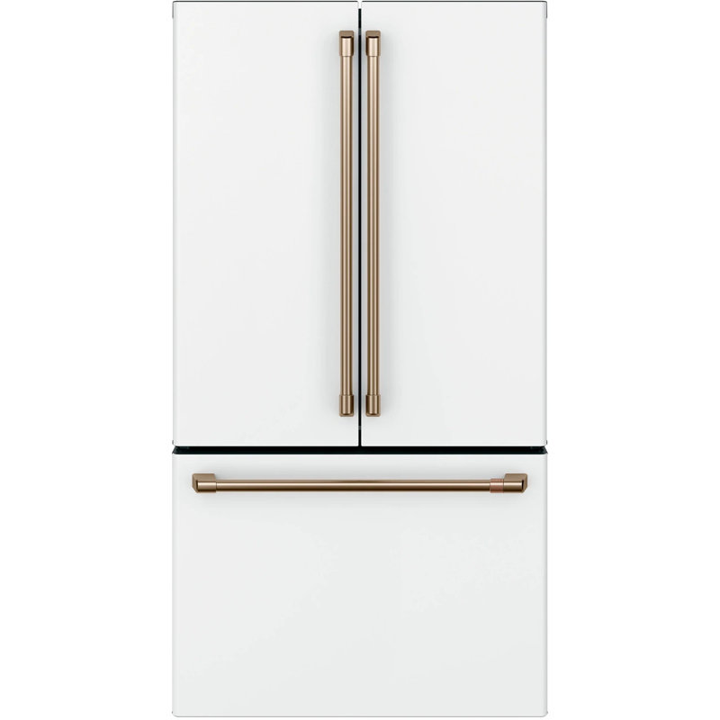 Refrigerator Handle Kit, Brushed Bronze