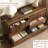 2 Pieces Bedroom Set, 6 Drawer Dresser and 48.4" W Tall Chest with 5 Drawer, Walnut Bedroom Stroage Set-1145153960