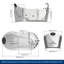 31.5 " W Freestanding Soaking Acrylic Bathtub