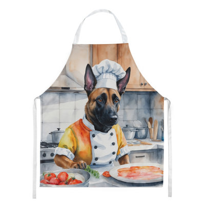 No Pattern Bib Apron