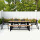 Danylle 79'' Rectangular 8 - Person Outdoor Dining Set