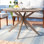 Stillmore Round Acacia Outdoor Dining Table , 47.24'' in. W 47.24'' in. D