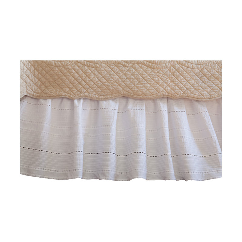 Elisa Ruffled Bed Skirt, King