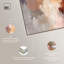 "Hazy Sunset IV", reproduction d'art sur toile par Art Remedy, cadre argenté, 20 x 30-774512042-774512040