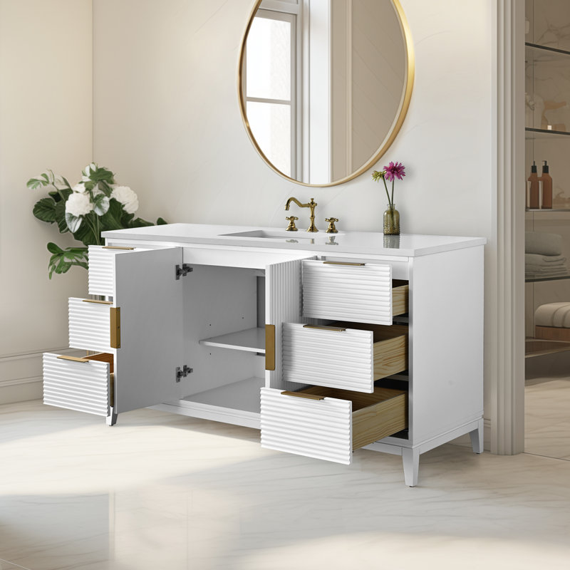 Ensemble de meuble-lavabo simple 60 po Lissandra