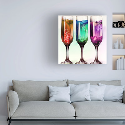 Sasha Ombre Elixir Canvas Art