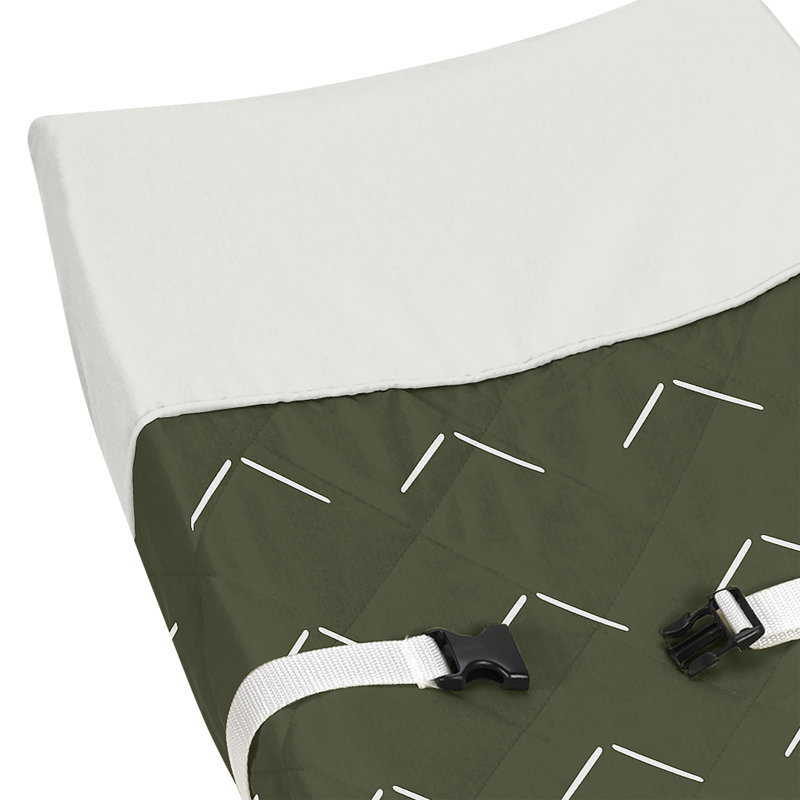 Housse de matelas à langer Diamond Tuft Hunter par Sweet Jojo Designs
