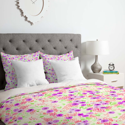 Ensemble de housse de couette floral