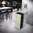Industrial StyleWooden Framed Storage Cabinet Accent Chest
