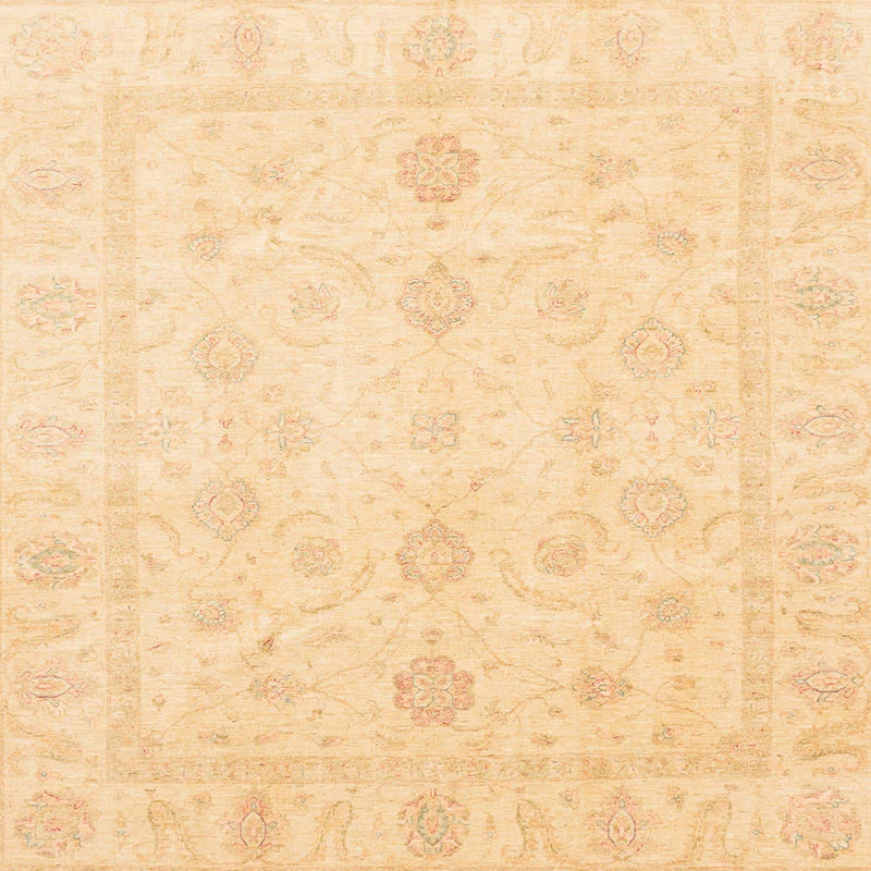 Tapis abstrait moderne 3785, Carré 6 pi
