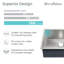 Évier de cuisine encastré à simple cuve en acier inoxydable 26 x 18 Tourner-59928198
