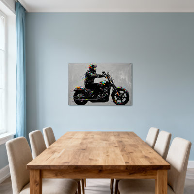 Impression sur toile Fashion Rider