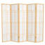 70.25" x 70" Eudes Shoji 5 Panel Room Divider-1667638485-1733723574