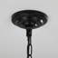 Lustre suspendu moderne de 18 po à 8 motifs géométriques, structure en métal industriel, luminaire suspendu réglable pour le salon, la salle à manger et la cuisine (sans ampoules)-1715936380