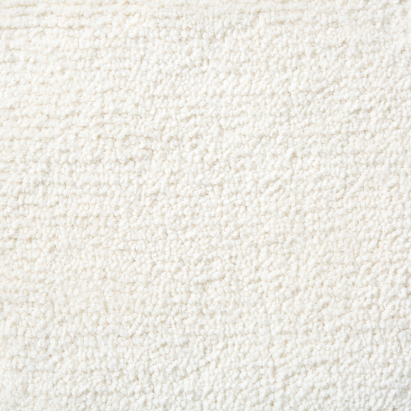 TOWN & COUNTRY EVERYDAY Ultra Plush Solid Tufted Toilet Lid Cover 18.5”x19.6, White