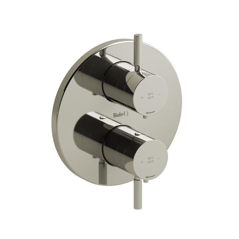 Système multifonctionnel Riu ™ de 0,75 po thermo et pression équilibrée, Nickel poli