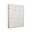 Lit escamotable vertical peu encombrant avec cadre grand