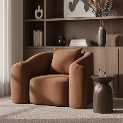 Chaise en velours Soyini