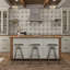 Kings Field 17-3 / 4 po X 17 3/4 po Carreau de porcelaine pour plancher et mur