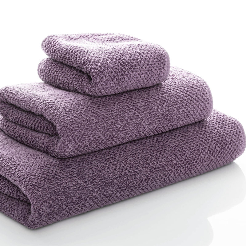 Bee Waffle Fingertip Towel, Lavender
