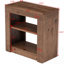 Table de bout en bois massif de 24 po avec 2 tablettes ouvertes, table d'appoint / table de chevet Modern Farmhouse, table d'appoint rustique pour le salon et la chambre à coucher-416259371