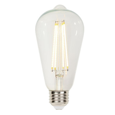 60 Watt Equivalent ST19 E26/Medium (Standard) Dimmable 2700K LED Bulb