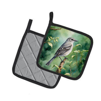 Paire de porte-casseroles Tennessee Northern Mockingbird