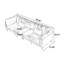 Canapé modulaire en velours kaki 94,49 po-129699524