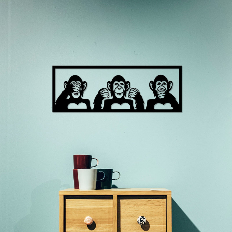 Décoration murale, H 9,84 po x l 27,56 po x P 0,6 po