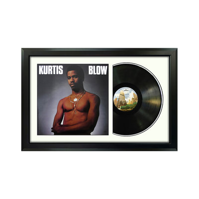 Kurtis Blow "Kurtis Blow" Framed Record with White Mat