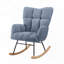Chaise berçante en tissu Teddy-116434671