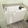 51.5'' x 29.75'' Walk-in Fiberglass Bathtub with Faucet