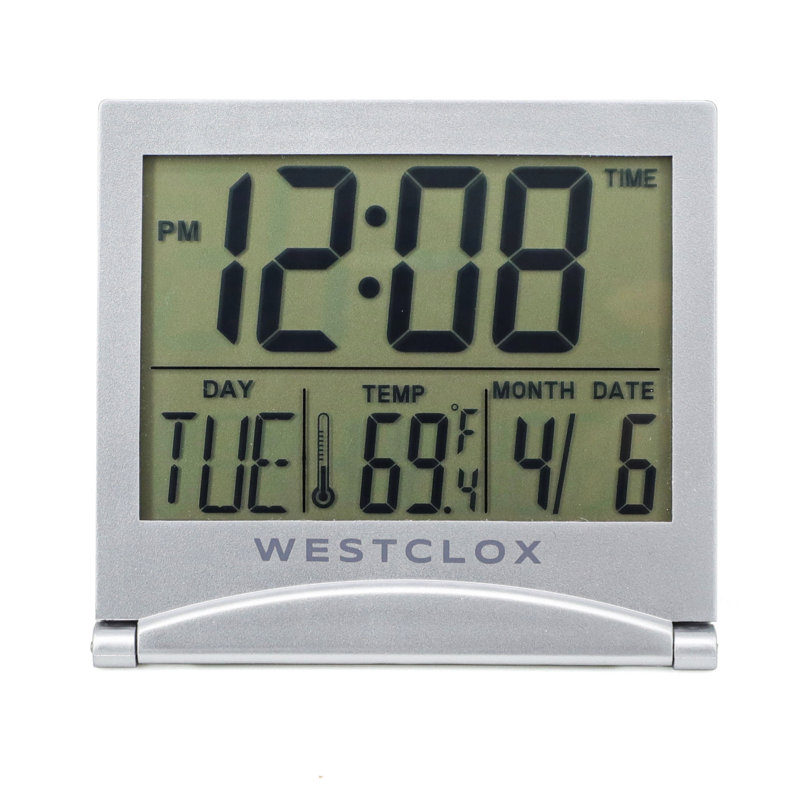LARGE TRAVEL DIGITAL ALARM CLOCK